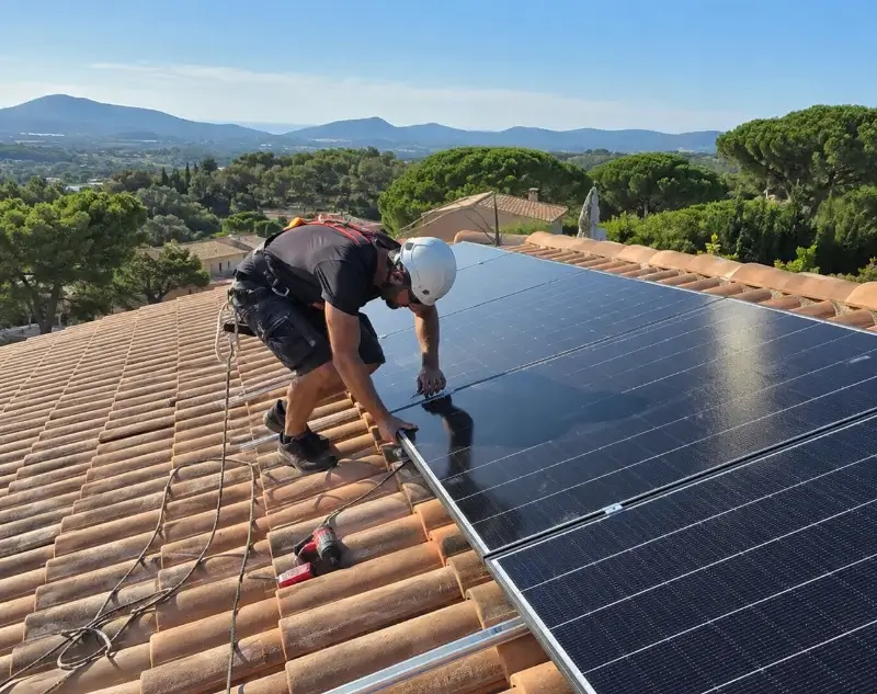 Installateur panneaux solaires Branoux-les-Taillades — pose photovoltaïque sur toiture